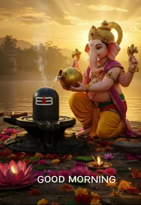Good Morning Hindu God Photo Good Morning Hindu God Photo